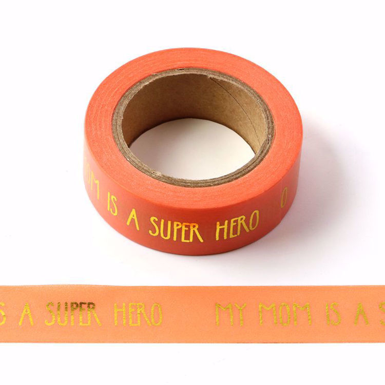 Picture of Words Foil Washi Tape