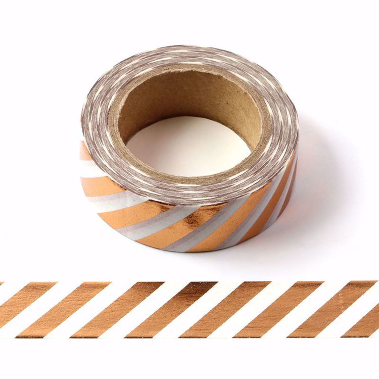 Picture of Stripe Gold Foil Washi Tape