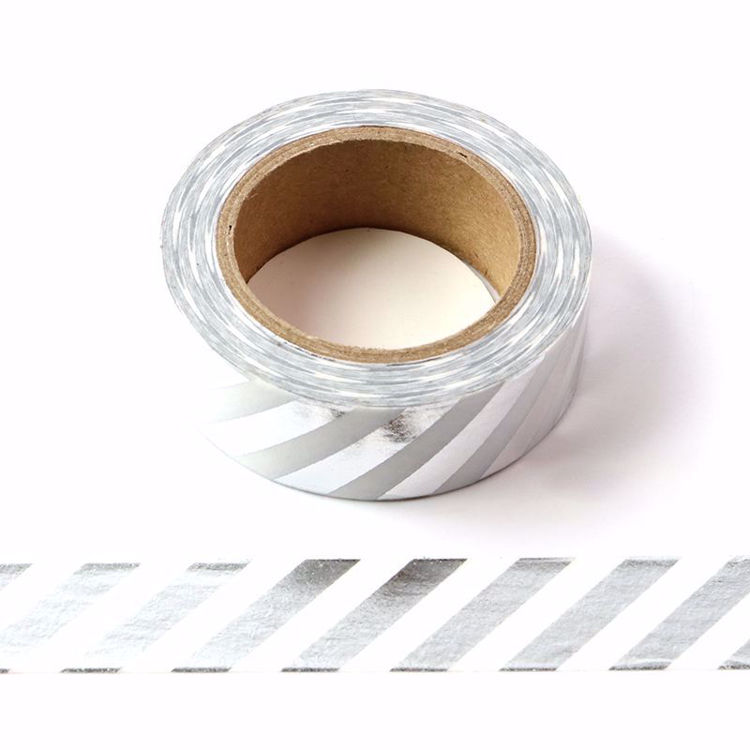 Picture of Stripe Sliver Foil Washi Tape