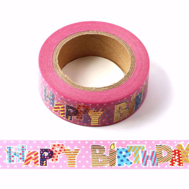 Picture of Birthday Foil Washi Tape