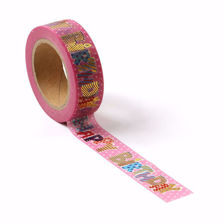 Picture of Birthday Foil Washi Tape