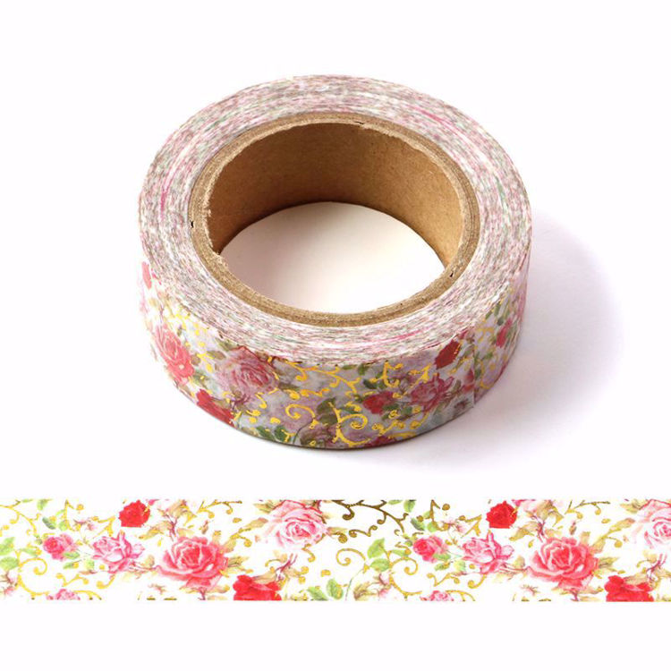 Picture of Rose Foil Washi Tape