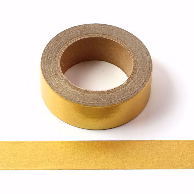 Solid Laser Gold Foil Washi Tape