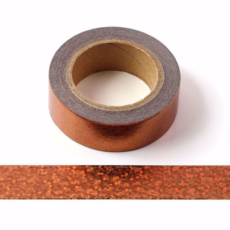 Picture of Brown Holographic Foil Washi Tape