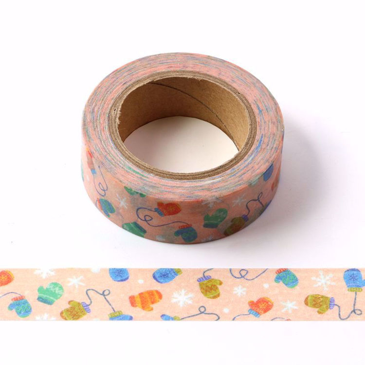 Glove printing washi tape