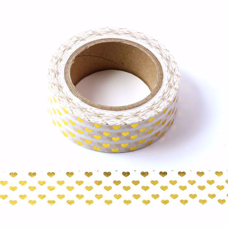 Picture of Heart Foil Washi Tape