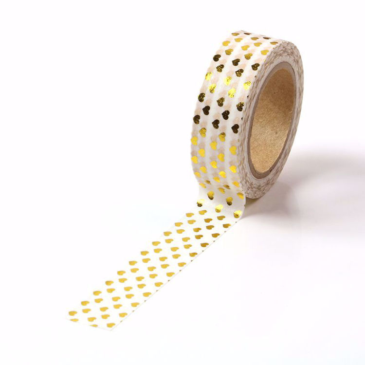 Picture of Heart Foil Washi Tape