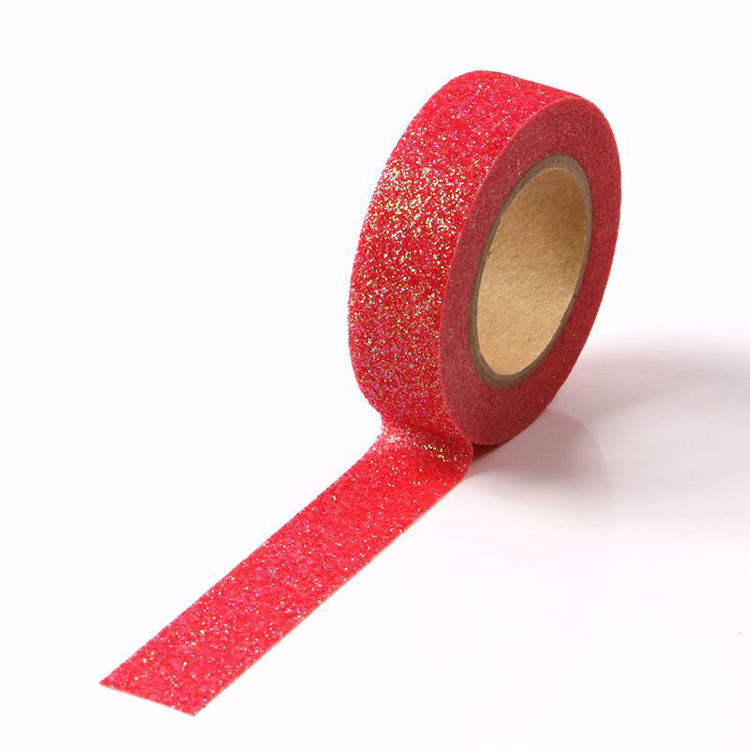 Picture of Pale Red Sparkle Washi Tape