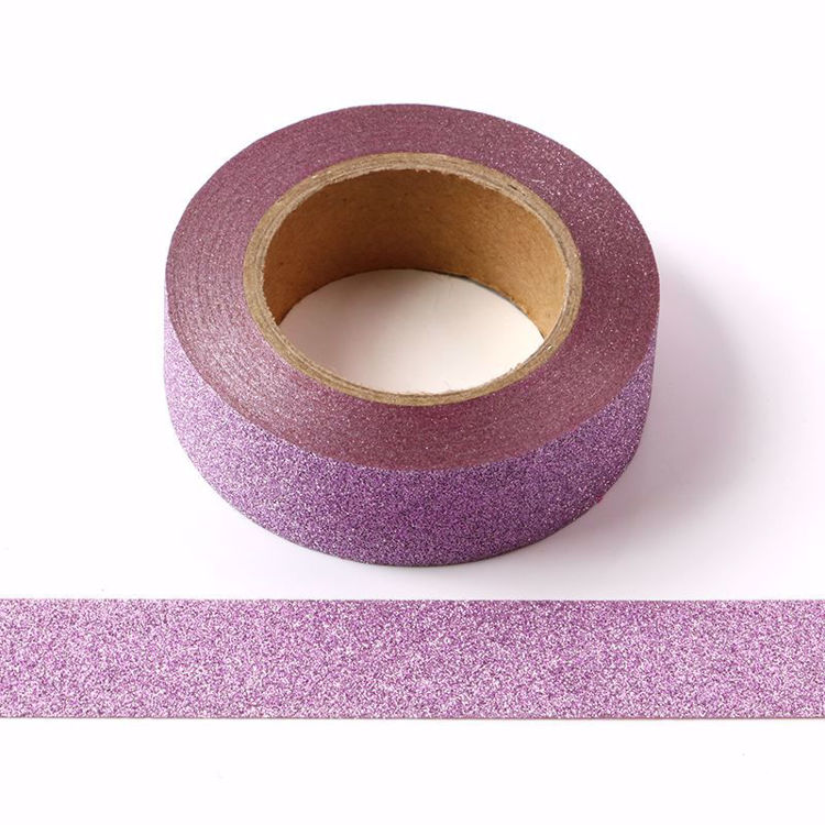 图片 粉紫色金葱膜胶带