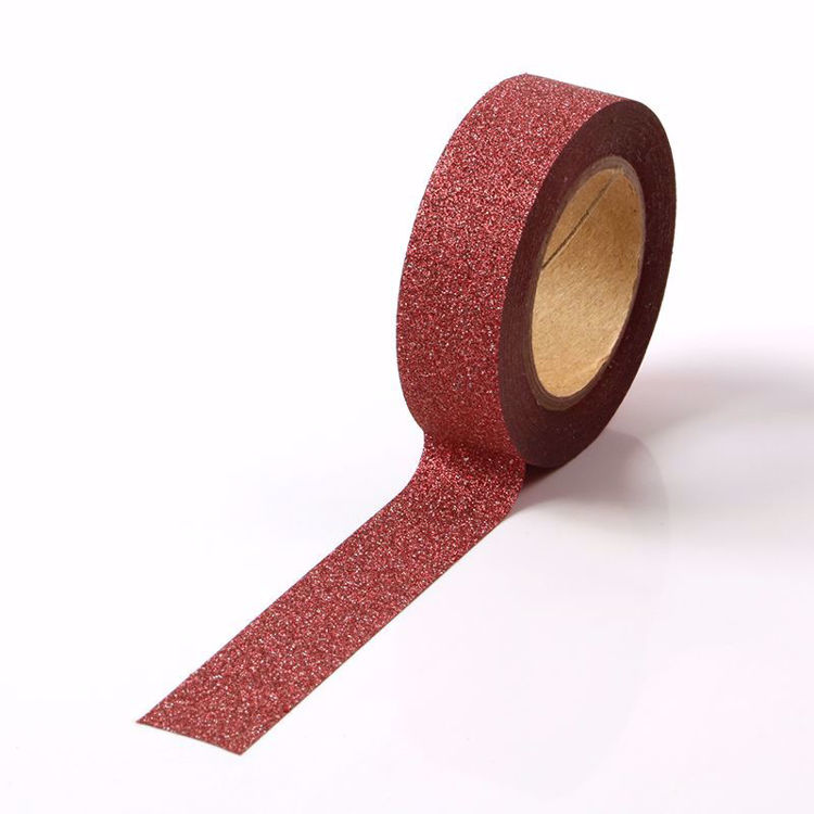 Picture of Dark Red Glitter Tape