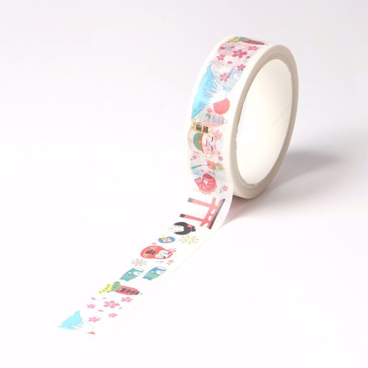 Japanese style printing washi tape