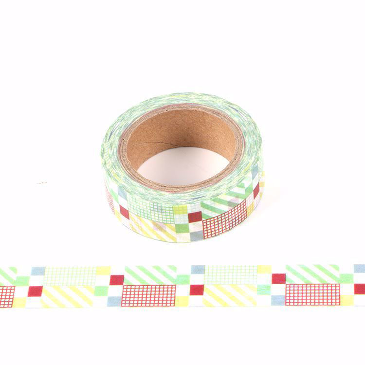 Christmas decoration square printing washi tape