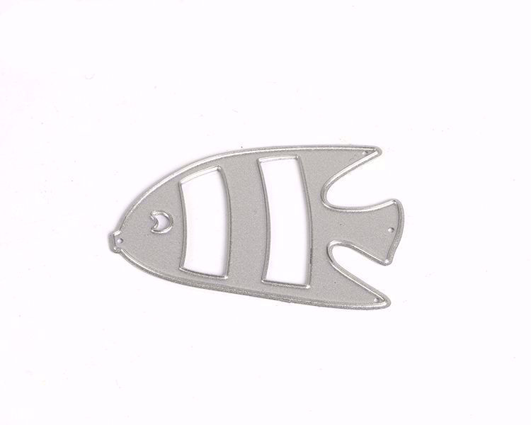 Double fish die cutting