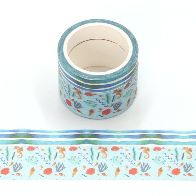 Ocean scent printing washi tape