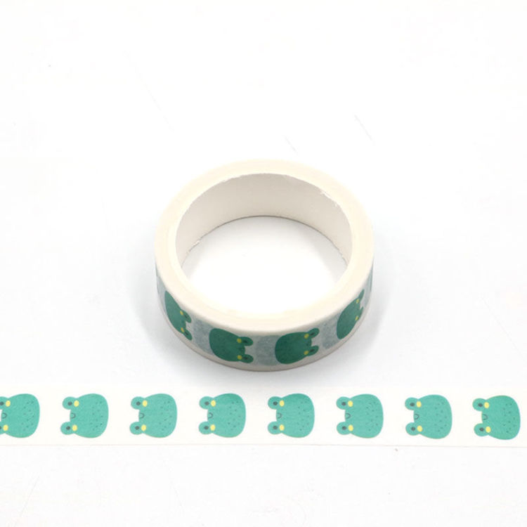 Frogs printing washi tape 15mm*5m