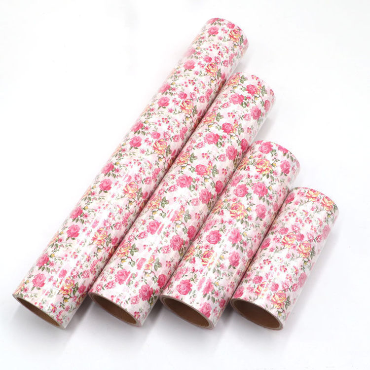 152mm x 5m Three color rose printing wrapping washi tape