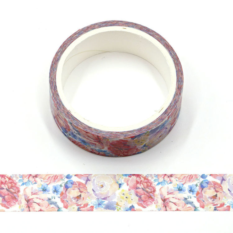 Watercolor Flower Washi Tape