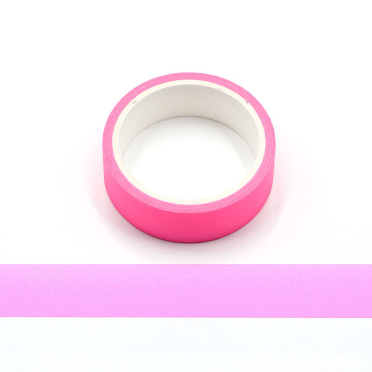 Pink Flourescence Washi Tape