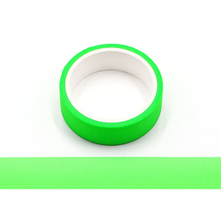 Green Fluorescence Washi Tape