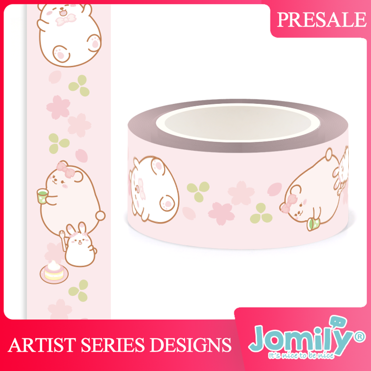 Jomily 20mm x 10m Pink Dessert Washi Tape