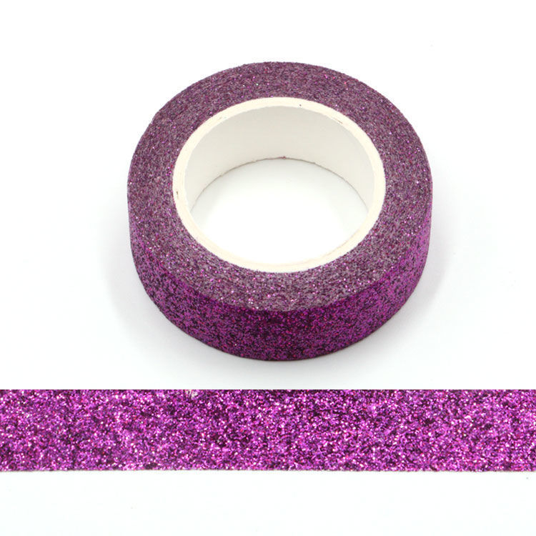 Deep purple Sparkle Washi Tape