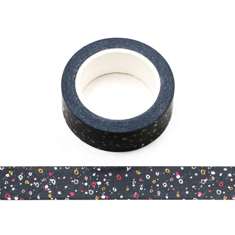 15mm x 10m CMYK Dot Washi Tape