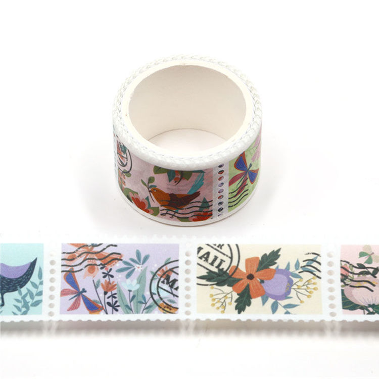 25mm x 3m Tourism Design Stamp Washi Tape
