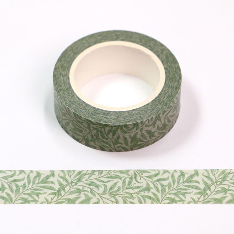 15mm x 10m CMYK Japanese Flower Rattan Washi Tape