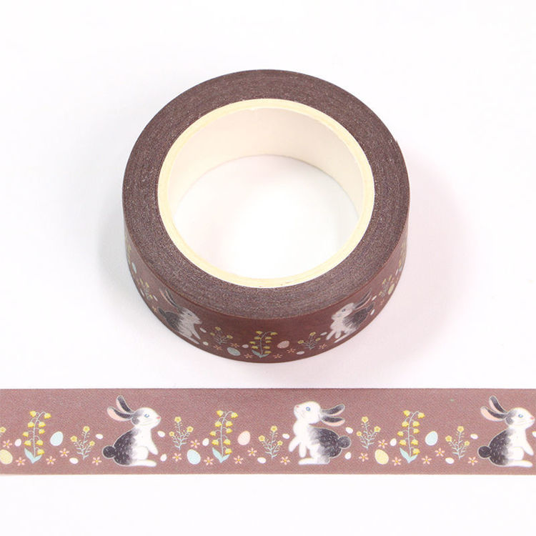 15mm x 10m CMYK Rabbit Washi Tape