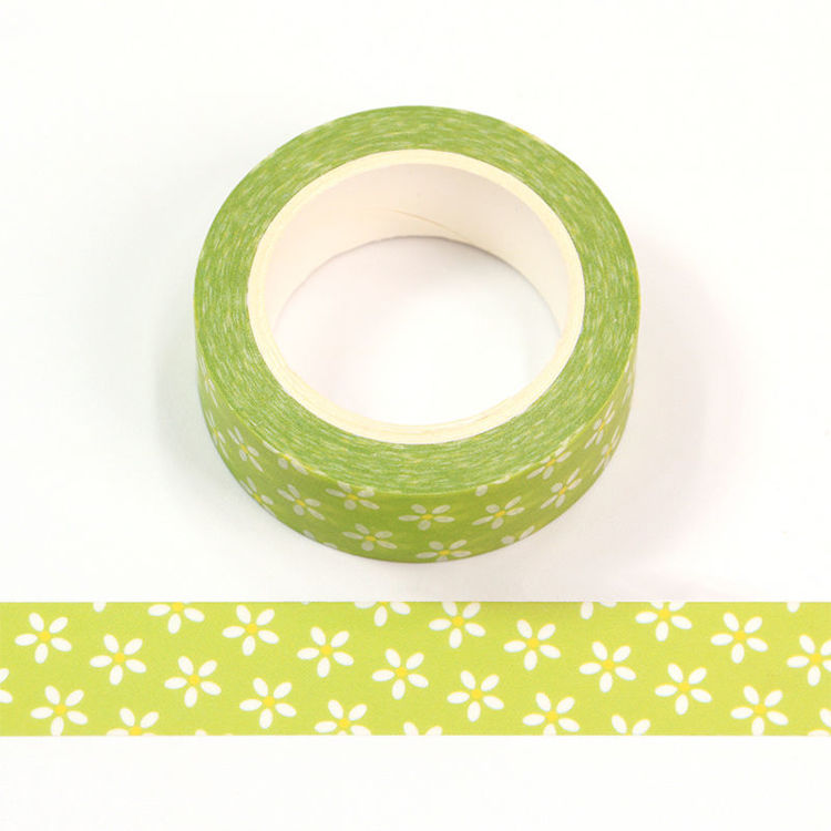 15mm x 10m CMYK Small Floral Washi Tape