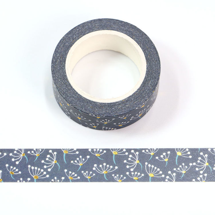 15mm x 10m CMYK Dandelion Washi Tape