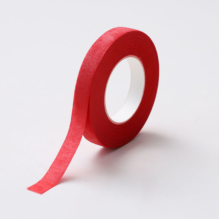 12mm x 30y Red Floral Tape