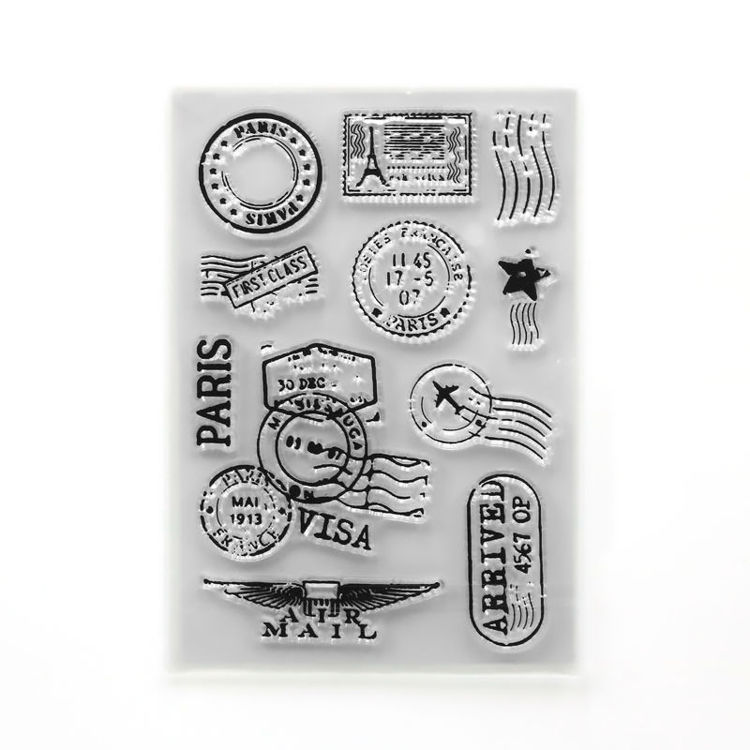 Silicone Stamp Postmark