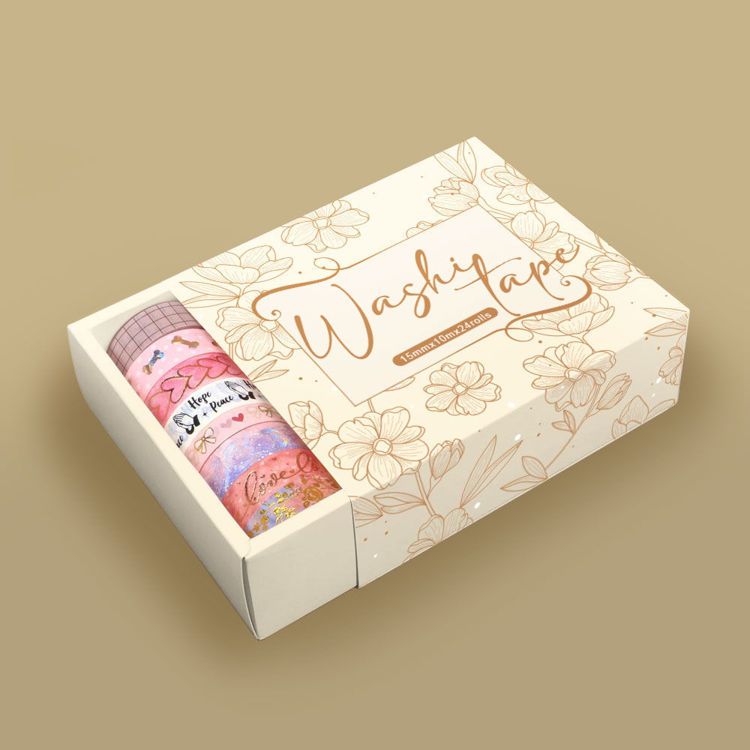 24 rolls Printing Washi Tape Box