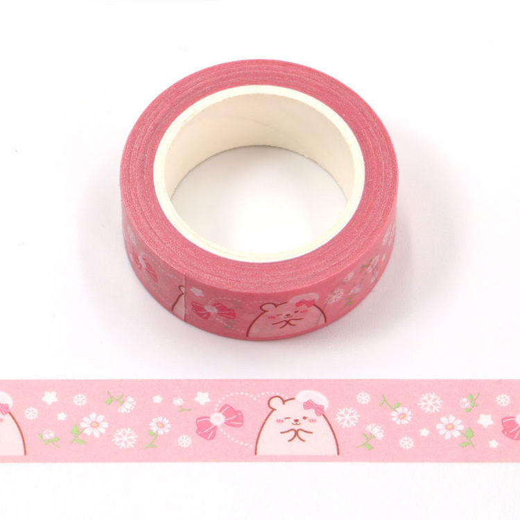 Jomily 15mm x 10m Pink Little Freshness Washi Tape