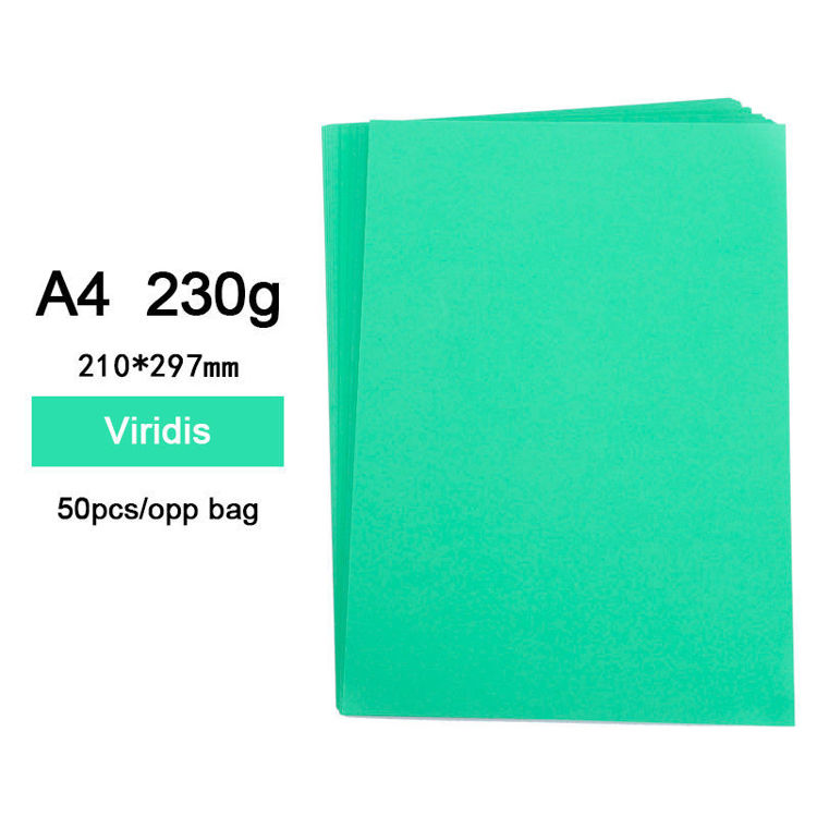 230g A4 Colored Cardstock Green