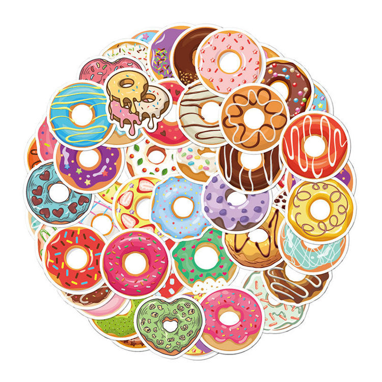 Vinyl Sticker Doughnut