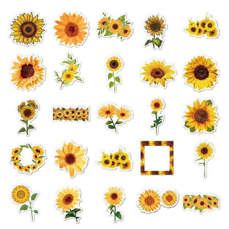 Vinyl Sticker Sunflower